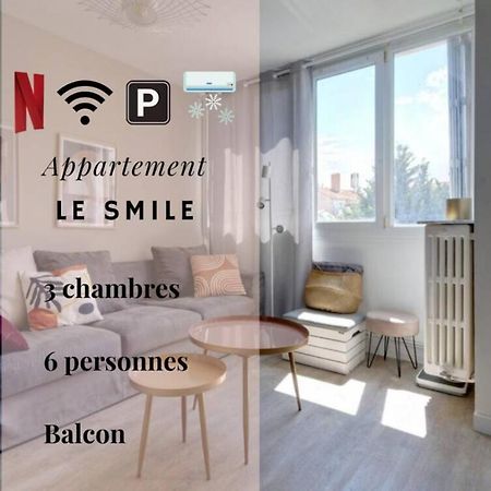 Le Smile - 3 Bedrooms - 8Pers - Parking - Centre Gare モンペリエ エクステリア 写真