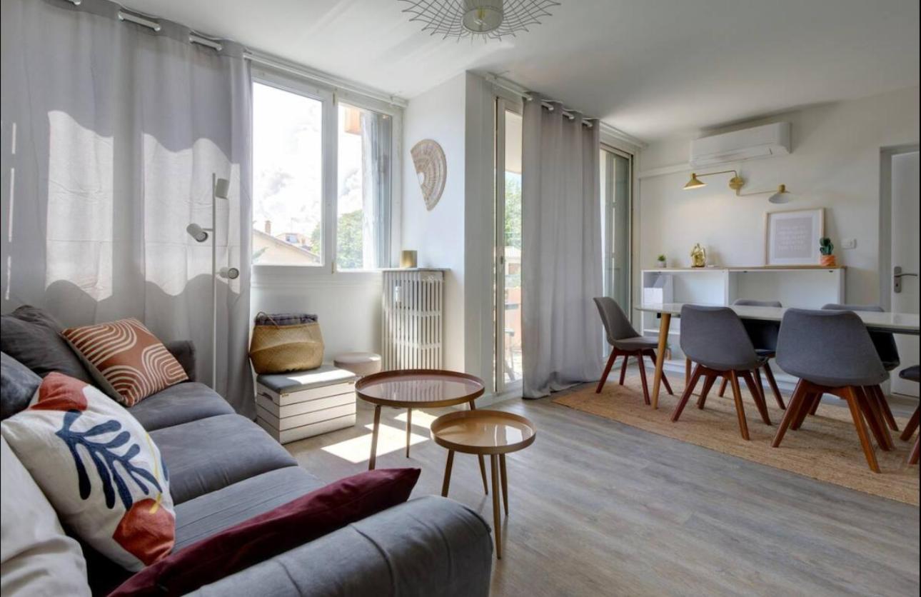 Le Smile - 3 Bedrooms - 8Pers - Parking - Centre Gare モンペリエ エクステリア 写真