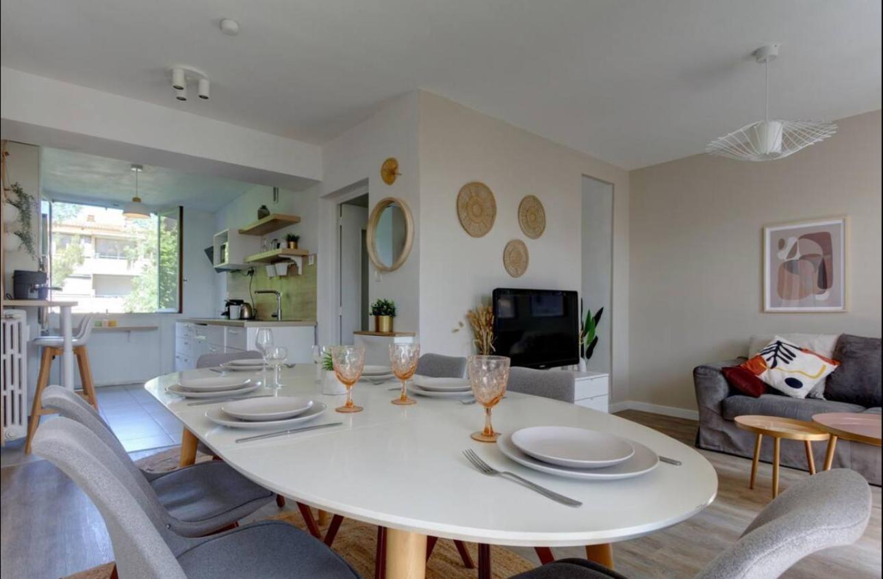 Le Smile - 3 Bedrooms - 8Pers - Parking - Centre Gare モンペリエ エクステリア 写真