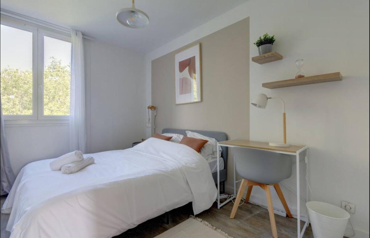Le Smile - 3 Bedrooms - 8Pers - Parking - Centre Gare モンペリエ エクステリア 写真